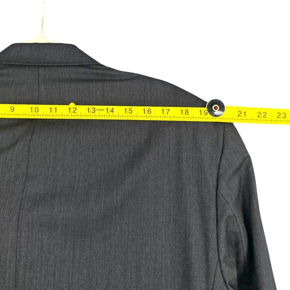 Ralph Lauren Gray Wool Cashmere‎ Double Breasted Notched Lapel Blazer Jacket 44L - Picture 11 of 13